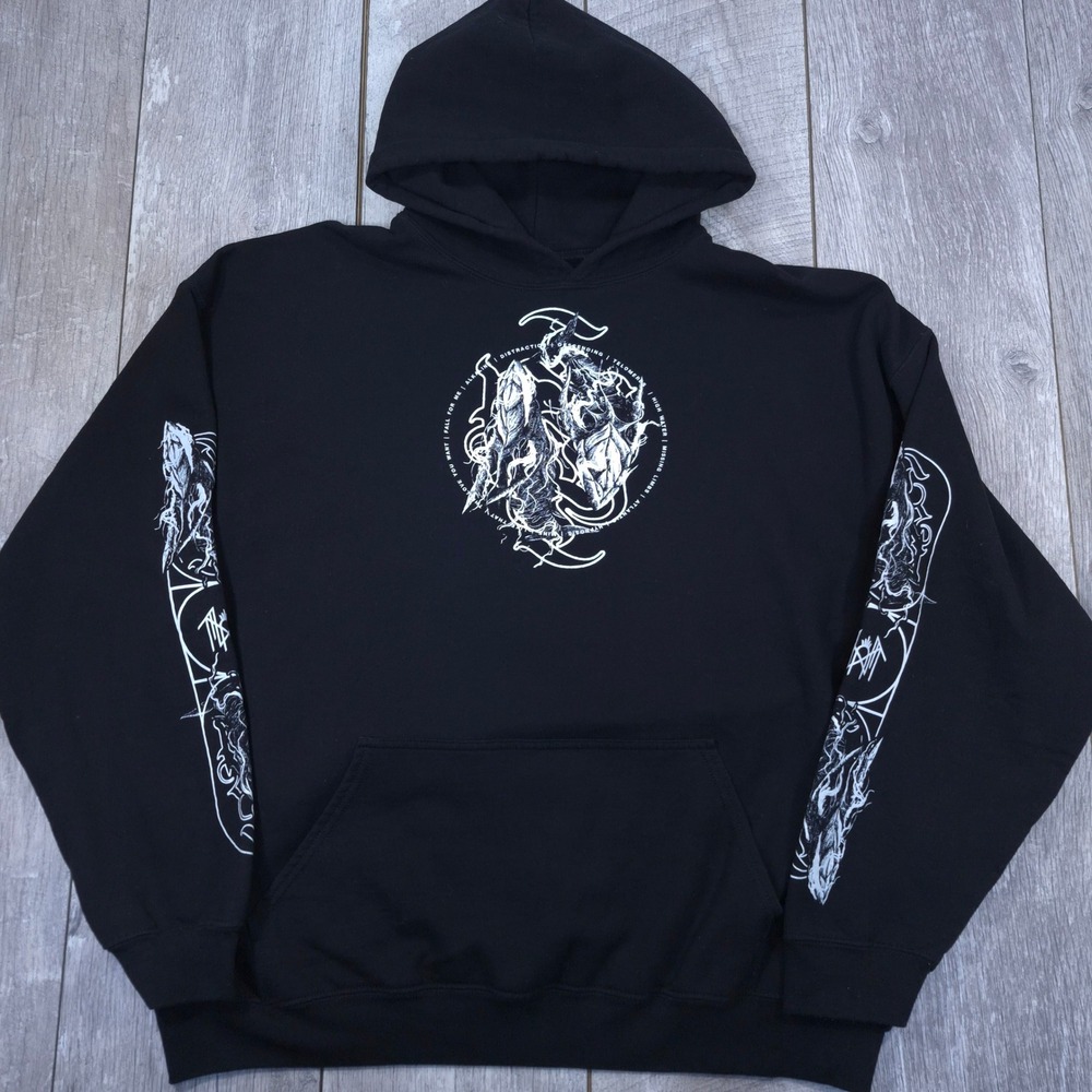 Sleep Token Hoodie Mens XXL Black This Place Will Become Your Tomb Graphic Band